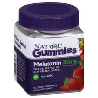 Natrol Melatonin, 10 mg, Strawberry, Gummies - 60 Each 