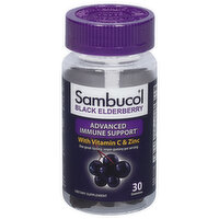 Sambucol Immune Support, Advanced, Black Elderberry, Gummies