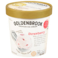 Goldenbrook Ice Cream, Premium, Strawberry