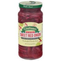 Giuliano Red Onion, Sweet - 16 Fluid ounce 