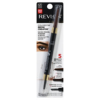 Revlon Micro Pencil Powder & Brush, Brow Creator, Auburn 620