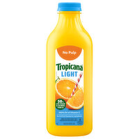 Tropicana Orange Juice, Light, No Pulp