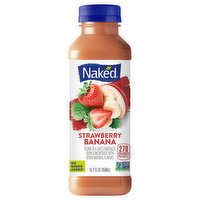 Naked Juice, Strawberry Banana - 15.2 Ounce 