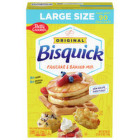 Bisquick Pancake & Baking Mix, Original, Large Size - 60 Ounce 