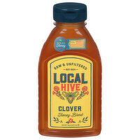 Local Hive Honey Blend, Clover, Raw & Unfiltered - 16 Ounce 