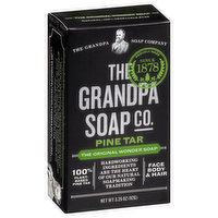 The Grandpa Soap Co. Soap, The Original Wonder, Pine Tar - 3.25 Ounce 