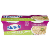 Minute Jasmine Rice, Cilantro & Lime - 8.8 Ounce 