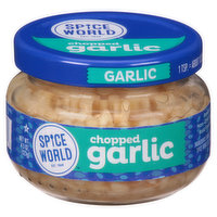 Spice World Garlic, Chopped - 4.5 Ounce 