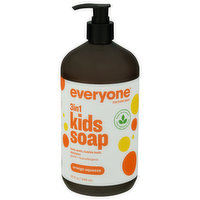 Everyone Kids Soap, 3 in 1, Orange Squeeze - 32 Fluid ounce