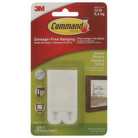 Command Picture Hanging Strips, Medium - 4 Each 