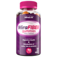 MiraFiber Dietary Supplement, Gummies - 72 Each 