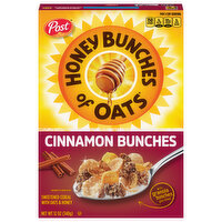 Honey Bunches of Oats Cereal, Cinnamon Bunches - 12 Ounce 