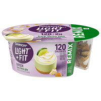 Dannon Yogurt & Mix-Ins, Key Lime Pie, Fat Free, Greek, Remix - 4.5 Ounce 