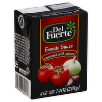 Del Fuerte Tomato Sauce, Seasoned with Spices - 7.4 Ounce 