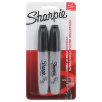 Sharpie Permanent Marker, Chisel - 2 Each 