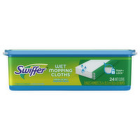 Swiffer Wet Mopping Cloths, Fresh Scent - 24 Each 
