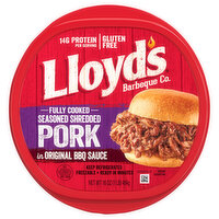 Lloyd's Pork, in Original BBQ Sauce, Seasoned Shredded