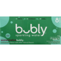 bubly Sparkling Water, Watermelon - 8 Each 