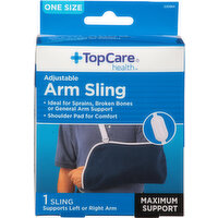 TopCare Arm Sling, Maximum Support, Adjustable, One Size