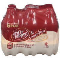 Dr Pepper Cream Soda, 6 Pack