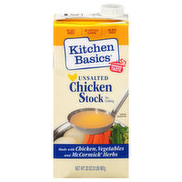 Kitchen Basics Chicken Stock, Unsalted - 32 Ounce 