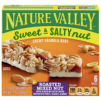 Nature Valley Granola Bars, Chewy, Roasted Mix Nut, Sweet & Salty Nut