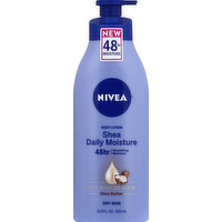 Nivea Body Lotion, Shea Butter, Smooth Daily Moisture, Dry Skin - 16.9 Ounce 