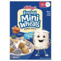 Frosted Mini-Wheats Cereal, Whole Grain, Blueberry Muffin - 13.3 Ounce 