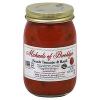 Michaels of Brooklyn Fresh Tomato & Basil - 16 Ounce 