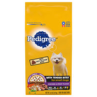 Pedigree Food for Dogs, Crunchy Kibble + Tender Bites, Chicken & Steak Flavor, Adult - 3.5 Pound 