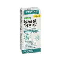 TopCare Severe Congestion Nasal Decongestant Oxymetazoline Hcl 0.05% Nasal Spray, Menthol