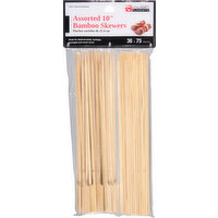 Culinary Elements Skewers, Bamboo, Assorted, 10 Inch - 1 Each 