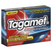 Tagamet Cimetidine Tablets, 200 mg, Tablets - 30 Each 