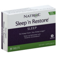 Natrol Sleep 'n Restore, Tablets - 20 Each