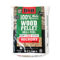 B&B Hickory Wood Pellets - 20 Pound 