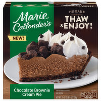 Marie Callender's Cream Pie, Chocolate Brownie - 25 Ounce