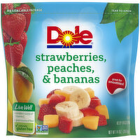 Dole Strawberries, Peaches & Bananas - 14 Ounce 