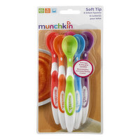 Munchkin Infant Spoons, Soft Tip, 3+ Months - 1 Each 