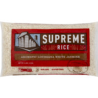 Supreme Rice White Rice, Aromatic Louisiana Jasmine - 2 Pound 