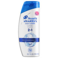 Head & Shoulders Shampoo + Conditioner, Classic Clean, 2 in 1 - 23.7 Fluid ounce 