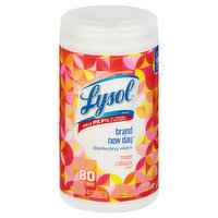 Lysol Disinfecting Wipes, Mango & Hibiscus Scent - 80 Each