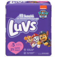 Luvs Diapers, Paw Patrol, Size 5 - 25 Each 