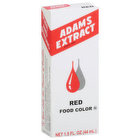 Adams Extract Food Color, Red - 1.5 Fluid ounce 