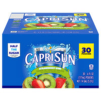 Capri Sun Juice Drink Blend, Strawberry Kiwi - 30 Each 