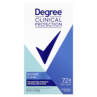 Degree Antiperspirant Deodorant, Shower Clean - 1.7 Ounce