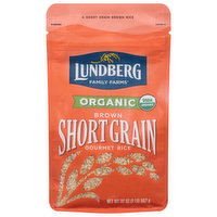 Lundberg Family Farms Rice, Gourmet, Organic, Brown, Short Grain - 32 Ounce 