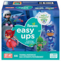 Pampers Training Underwear, PJ Masks, 3T-4T (30-40 lb), Super Pack - 66 Each
