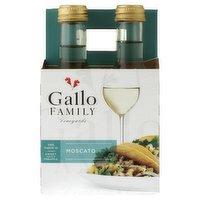 Gallo Family Vineyards Moscato White Wine 4 Single - 187 Millilitre 