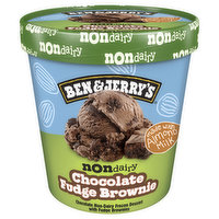 Ben & Jerry's Frozen Dessert, Non-Dairy, Chocolate Fudge Brownie - 1 Pint