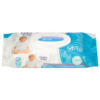 Tippy Toes Wipes, Soft & Strong, Lightly Scented - 72 Each 